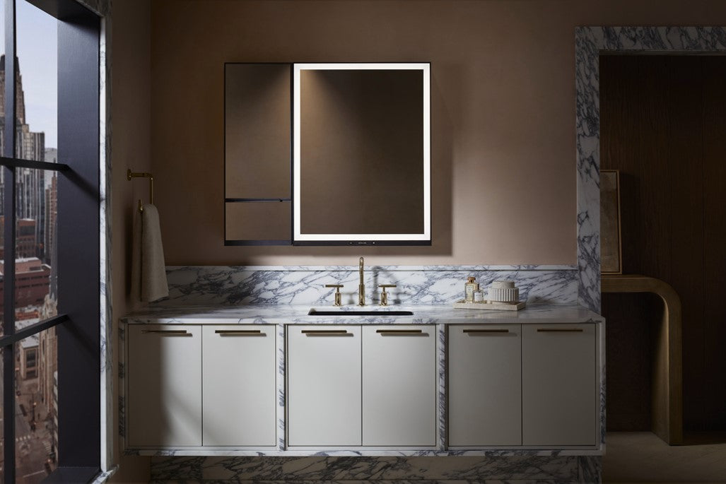 【龍業百起】KOHLER-Collage 90cm鏡櫃 K-33691T-NA