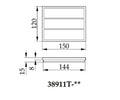 Spacity 15公分橫向分隔架 | K-38911T | 針對小空間浴室提供的Spacity浴櫃，現代簡約風格，搭配不同的櫃體以及配件，提供更好的衛浴空間體驗。 Spacity 收納系列採用多功能收納的模組化設計，適用於浴室、廚房、臥室和其他空間。 開放式層架和方便拿取物品的設計是化妝品儲物架、毛巾架和淋浴產品收納架的理想選擇。兩塊不鏽鋼板巧妙地互連形成框架，大幅減少了組裝過程；半透明壓克力板和收納盒有各種尺寸、穿孔圖案和顏色組合可供選擇。 產品型號:K-38911T-GRY、K-38911T-FLS 產品顏色:星空灰、蜜駝棕｜台南衛浴 設計師推薦-龍百KOHLER