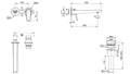 【龍業百起】KOHLER-Avid 埋壁式面盆龍頭把手K-97358T-B4