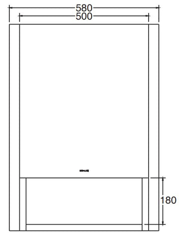 Verdera 60cm鏡櫃 | K-26384T-L-NA | Verdera 2.0鏡櫃結合優雅外型且安裝簡單快速。鏡櫃內建照明燈，專為梳洗裝扮而生。採用嵌入式LED燈設計，可均勻照亮鏡面的每個角落，忠實呈現自然膚色。提供專業照明功能，以滿足您的梳洗需求。內部搭載可調節放大鏡，讓日常整理儀容更加容易。緩衝櫃門可防止櫃門砰然關上。Verdera 2.14鏡櫃與KOHLER®Tailored系列中的配件及門邊套件完美搭配。 內建照明燈，專為梳洗打扮而生。 內部搭載可調式放大鏡（11倍放大鏡） 櫃內採全鏡面設計 緩衝櫃門 尺寸：580x800x125mm | 台南衛浴 設計師推薦-龍百KOHLER