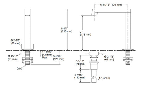 Components 面盆龍頭出水嘴(直桿型) | K-77969T｜Components 系列一應俱全，專為現代浴室而設。此系列誠邀你設計你的浴室，親自挑選水龍頭和手柄款式，充滿個人風格。它帶來不同的手柄款式和水龍頭組合，為你的浴室注入專屬於你的個人風格。決定好心儀的風格後，再挑選顏色，以Components的衛浴設計與配件點綴整間浴室。 KOHLER表面處理, 強力耐腐蝕, 防腐耐刮擦 高級金屬結構 琳瑯滿目的手柄和水龍頭選擇，自由探索個人風格。｜台南衛浴 設計師推薦-龍百KOHLER