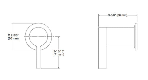 Components 埋壁式面盆龍頭把手 | K-77980T-4 | Components是完整的現代浴室系列。您可通過選擇龍頭配合自己風格的把手,設計自我專屬的空間。這個精選系列中，不同龍頭和把手組合讓您將自己的個性融入浴室。找出符合您品味的款式，選擇喜愛的表面顏色處理，將整個浴室配上Components淋浴設計及系列配件。 由自己偏好搭配，創造屬於個人的自由風格浴室 陶瓷閥芯的使用壽命超過同行標準的兩倍，保證其耐用性能 強力耐腐蝕，防腐耐刮擦，比同行耐用標準兩倍，歷久如新 | 台南衛浴 設計師推薦-龍百KOHLER