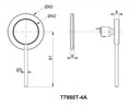 Components 埋壁式面盆龍頭把手(細桿型) |  K-77980T-4  ｜現代形式與現代功能的結合：Components系列的定義是受控的形式以及每一條線條和角度的絕對精確度。透過 Components，您可以設計您的客製化浴室。這些簡約時尚的壁掛式浴室水槽水龍頭手柄採用槓桿設計，可與 K-28139T 水槽水龍頭閥門（單獨出售）搭配使用。 KOHLER 飾面可抵抗腐蝕和變色，超出業界耐用性標準 KOHLER 陶瓷閥芯超越業界壽命標準，在整個生命週期中具有持久的性能 兩個槓桿手柄可單獨控制熱水和冷水 與 Components 水龍頭、配件和淋浴組件配合，完善您的浴室 安裝 型號:K-77981T-4-AF、K-77981T-4-BN、K-77981T-4-CP、K-77981T-4-RGD、K-77981T-4-TT、K-77981T-4-2MB 顏色:法蘭金、羅曼銀、拋光鍍鉻、玫瑰金、鈦空銀、摩登金｜台南衛浴 設計師推薦-龍百KOHLER