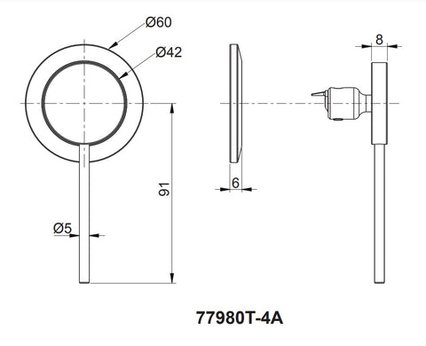 Components 埋壁式面盆龍頭把手(細桿型) |  K-77980T-4  ｜現代形式與現代功能的結合：Components系列的定義是受控的形式以及每一條線條和角度的絕對精確度。透過 Components，您可以設計您的客製化浴室。這些簡約時尚的壁掛式浴室水槽水龍頭手柄採用槓桿設計，可與 K-28139T 水槽水龍頭閥門（單獨出售）搭配使用。 KOHLER 飾面可抵抗腐蝕和變色，超出業界耐用性標準 KOHLER 陶瓷閥芯超越業界壽命標準，在整個生命週期中具有持久的性能 兩個槓桿手柄可單獨控制熱水和冷水 與 Components 水龍頭、配件和淋浴組件配合，完善您的浴室 安裝 型號:K-77981T-4-AF、K-77981T-4-BN、K-77981T-4-CP、K-77981T-4-RGD、K-77981T-4-TT、K-77981T-4-2MB 顏色:法蘭金、羅曼銀、拋光鍍鉻、玫瑰金、鈦空銀、摩登金｜台南衛浴 設計師推薦-龍百KOHLER