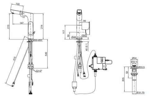 Aleo 感應式面盆龍頭 | K-29006T-4-CP | 耐用金屬構造，確保其耐用性能 KOHLER陶瓷閥芯的使用壽命超過同行標準的兩倍，保證其耐用性能 強力耐腐蝕，防腐耐刮擦，比同行耐用標準超過兩倍，歷久彌新 本龍頭以KOHLER全新PVD電鍍層技術所生產，並通過嚴格之鹽霧測試合格，品質經久耐用 免觸洗手-不擔心手上的病毒和細菌殘留把手;家潔淨，家人更安心 溫度流量可預設水流時長自由控-把手處預先調好溫度與水量;靈敏應，自由控制用水時長;每次開啟水流長達4分鐘，更適合家用 順滑抽拉軟管-優質編織管材質，耐腐蝕，耐高溫，耐彎折，防爆裂，抽拉輕鬆無噪音；可抽拉長度50cm,多方位清潔不受局限 線材落水-可拆卸落水頭，方便清潔殘留頭髮和污垢；軟性金屬材質，節省檯面下方空間，舒適操控手感更輕；卡位式連接，安裝簡便省時。 | 台南衛浴 設計師推薦-龍百KOHLER