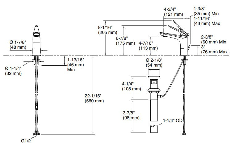 Fluence 單槍面盆龍頭 | K-33811T-4 | 安裝說明 | 我們設計的產品旨在為您提供功能性和風格的正確組合，為您的日常生活帶來舒適和輕鬆。 Fluence浴室水槽水龍頭的設計類似於流水，將提升您的浴室空間 這款水龍頭配有纖細的槓桿手柄，易於用一隻手抓握和控制，消除了不必要的元素，呈現出現代設計 單桿手柄可實現開/關啟動、音量和溫度控制 手把上有紅色/藍色索引  強力耐腐蝕，防腐耐刮擦，比同行耐用標準超過兩倍，歷久彌新 預裝柔性供給管線簡化安裝  本龍頭以KOHLER全新PVD電鍍層技術所生產，並通過嚴格之鹽霧測試合格，品質經久耐用 | 台南衛浴 設計師推薦-龍百KOHLER