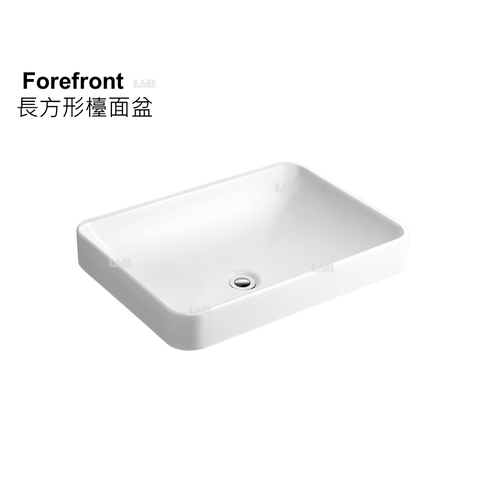 【龍業百起】KOHLER-Forefront 長方形檯面盆 K-5373T-0