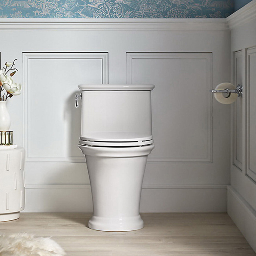 Harken 水旋風單體馬桶|K-22695T-SW-0(含馬桶蓋) | 白色| 裙包式馬桶缸體的當代衛浴設計 KOHLER 水漩風單體馬桶,最新沖水技術,讓您的衛浴保持潔淨無汙。 KOHLER Glaze高度玻化釉面,牢固防污表面,光潔耐用 加長座圈供額外的舒適度,同時擁有寬敞空間 省水:節約用水滿足綠建築標準 易清潔:一體式馬桶成為無縫且易於清潔的設計。 管距:305mm 馬桶蓋(K-22697-0) | 台南衛浴 設計師推薦-龍百KOHLER