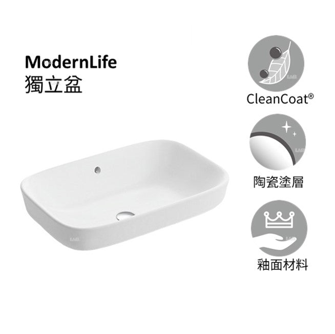 【龍業百起】KOHLER-ModernLife獨立盆K-77762T-0