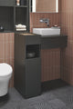Kohler-Spacity 半高櫃|K-32165T-L/R-PPG粉嫩白/烏木黑|針對小空間浴室提供更好的衛浴空間體驗｜台南衛浴 設計師推薦-龍百KOHLER