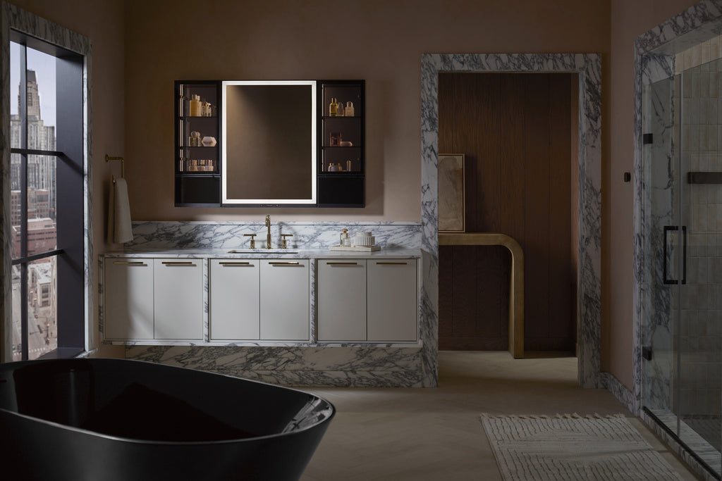 【龍業百起】KOHLER-Collage 30cm玻璃櫃 K-33695T-L-NA