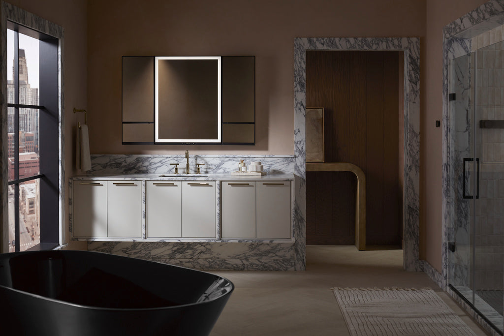 【龍業百起】KOHLER-Collage 30cm鏡櫃 K-33694T-L-NA