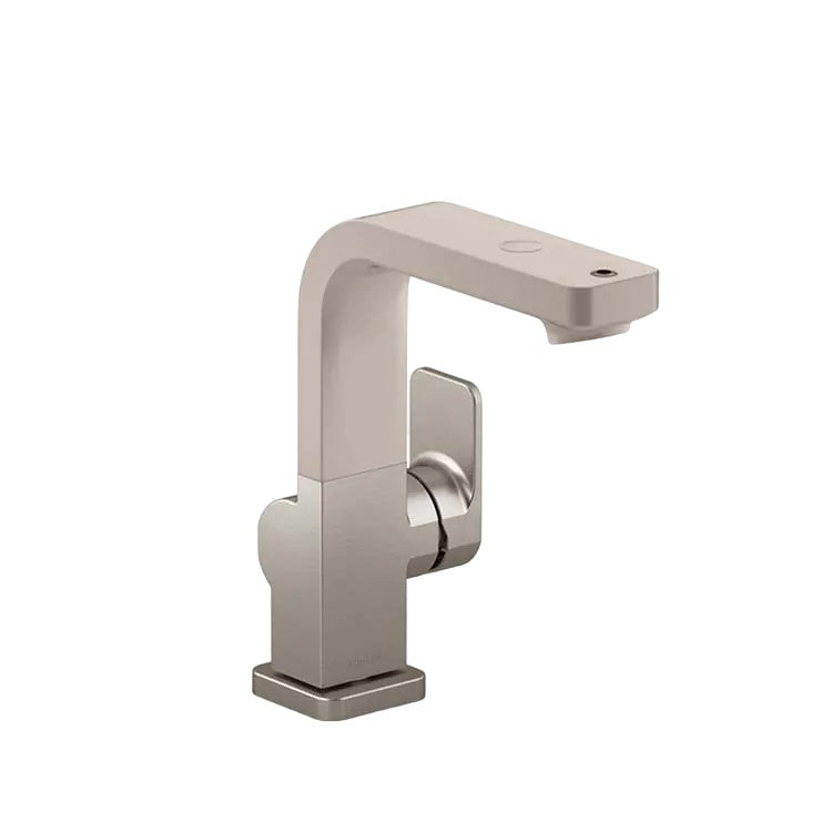 Parallel Grooming|檯面單槍可調節式龍頭|K-30734T-4|耐用可靠的堅固金屬結構 科勒飾面可抵抗腐蝕和失去光澤 多種水流模式：新可調節出水設計，可配合空間洗漱需要彎曲調節高度，使用靈活。 上出水 – 便捷漱口，無需水杯接水，杜絕水杯滋生細菌、沉澱。 下出水 – 氣泡水溫和豐盈，適合梳洗。 便捷鍵洗梳分離 – 只需一鍵輕按即可調節上下出水。 可自由調節出水高度： 創新可調節出水設計，可配合空間洗漱需要彎曲調節高度，使用靈活。 疊加矽膠材質，觸握防滑，柔軟舒適，不易留下指印。|台南衛浴 設計師推薦-龍百KOHLER 