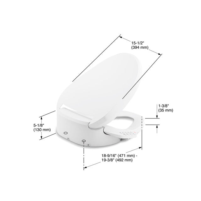 C3155電腦免治馬桶蓋 | K-8298TW-0 | 混和加熱器提供持續加熱的水,可調式水溫和水壓 加熱座椅有五種可調溫度設置 前後沖洗模式提供溫暖的水清潔 可調式水溫與水壓 自清潔功能使用紫外線自動清潔掃描棒表面 LED 照明,作為夜燈 可調溫風乾燥系統、碳過濾器自動除臭以控制氣味 法弧座圈設計,有效幫助改善如廁坐姿 304 不鏽鋼噴管 快卸拆除,免除死角清潔煩惱 |台南衛浴 設計師推薦-龍百KOHLER