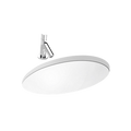 CHALICE 橢圓形下崁盆、K-99184T-0、白色、最暢銷的面盆之一，復古造型設計，圓潤典雅｜台南衛浴 設計師推薦-龍百KOHLER