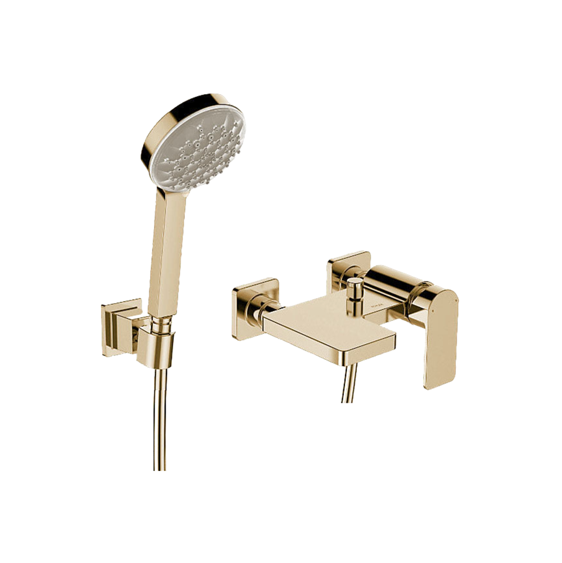 Parallel 浴缸淋浴龍頭 | K-23494T-4｜完整產品系列-提供全方位浴室解決方案 空間效能極大化-帶來更多存儲空間 強力耐腐蝕，防腐耐刮擦，比同行耐用標準超過兩倍，歷久彌新 本龍頭以KOHLER全新PVD電鍍層技術所生產，並通過嚴格之鹽霧測試合格，品質經久耐用 下出水功能：有 恆溫功能：無 手持花灑尺寸：Ø110x249mm 淋浴龍頭尺寸： 冷熱水管距：150mm 下出水口長：74-84mm｜台南衛浴 設計師推薦-龍百KOHLER